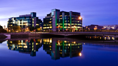 One of my photos from the International Financial Center in Dublin which has been published.